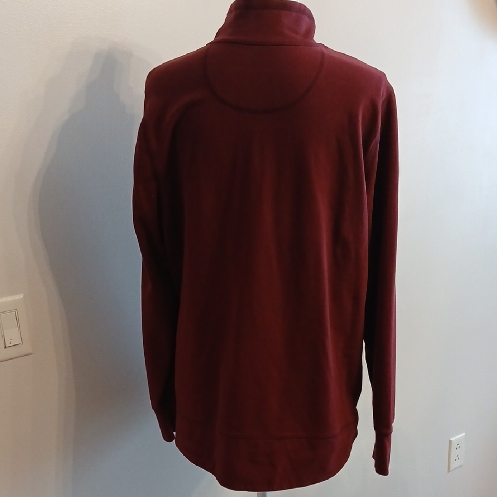 L.L. Bean Rust Red Pullover - Picture 2 of 5